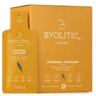 Curcumine Lipozomaal, 200mg, 30 sachets x 10 ml, Byolitic