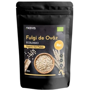Copos de avena grandes ecológicos, 250 g, Niavis