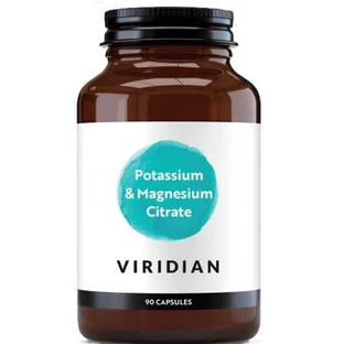 Citrate de potassium et de magnésium, 90 gélules, Viridian
