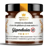 Gianduia 18+ Secretele Ramonei chocolate cream with chocolate, hazelnuts and authentic rum, 250 g, Laboratoarele Remedia