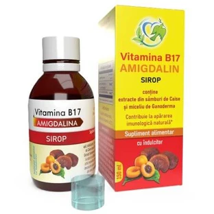 Amigdalin Vitamina B17 jarabe, 150 ml, Justin Pharma