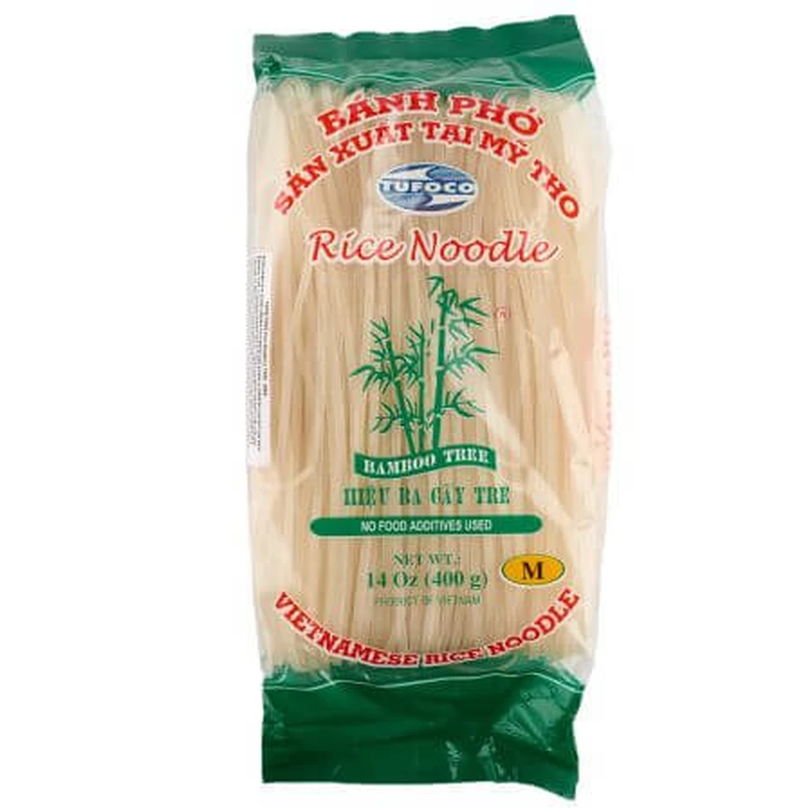 Reisnudeln 3 mm Bamboo Tree, 400 g, EcoNatur