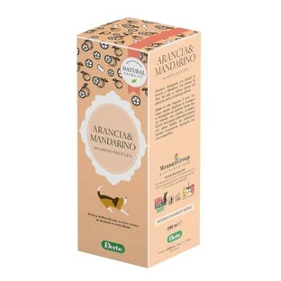 Shampoo with orange and tangerine, 200 ml, Natural Derma Pet