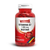 Biotine Vitamine B7, 1000 mcg, 60 capsules, AdNatura