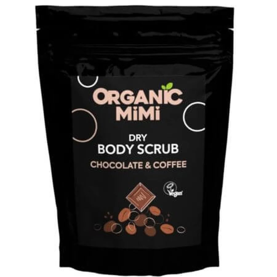 Body Scrub with chocolate and coffee Dry Body Scrub, 150 g, Organic Mimi