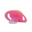 Primii Pasi R0330I - Rosa Silikon Ortho gerundet Kontur Schnuller 6 L+