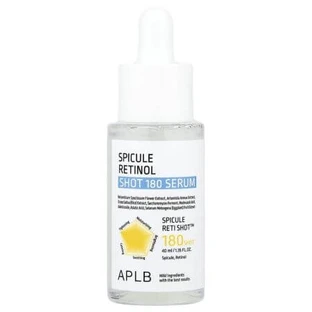 Sérum anti-âge avec micro-spicules de rétinol, Spicule Retinol Shot 180, 40 ml, Aplb