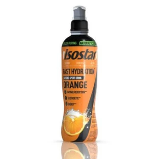 Isotonic sports drink with orange flavor, 500 ml, Isostar