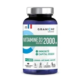 Vitamine D3, 2000 IE, 30 kauwtabletten, Granions