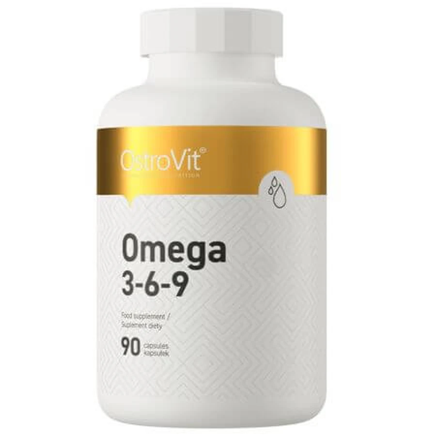 Omega 3-6-9, 90 capsules, OstroVit