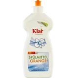 Organic dishwashing liquid detergent Sensitive Orange, 500 ml, AlmaWin