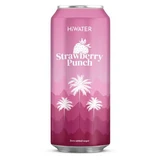 Natural coconut water carbonated with natural strawberry juice Strawberry Punch, 320 ml, Hiwater