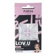 Pierres de taille autocollantes Lov.U, Parsa