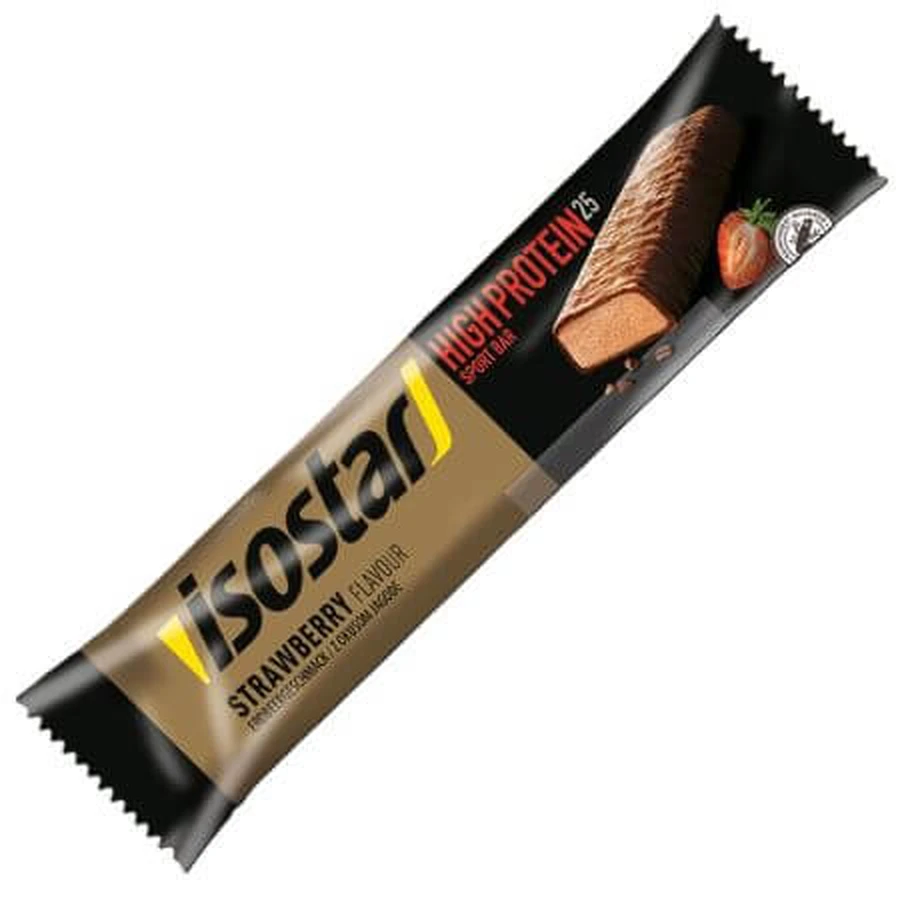 High Protein Erdbeer-Eiweißriegel, 35 g, Isostar
