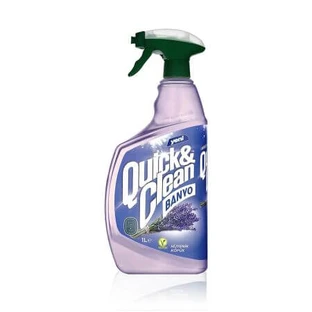 Quick&Clean solución limpiadora multisuperficies para baño, 1000 ml, Eyup Sabri Tuncer