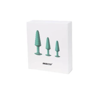 B-YourSelf set de plugs anaux en silicone, 3 pièces, Ammicco