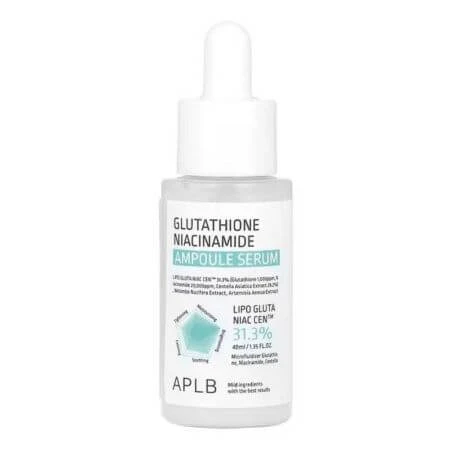Brightening and anti-aging serum with Glutathione and Niacinamide, 40…