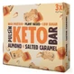 Protein bar with almonds and salted caramel Keto Bar, 3x30 g, Pulsin