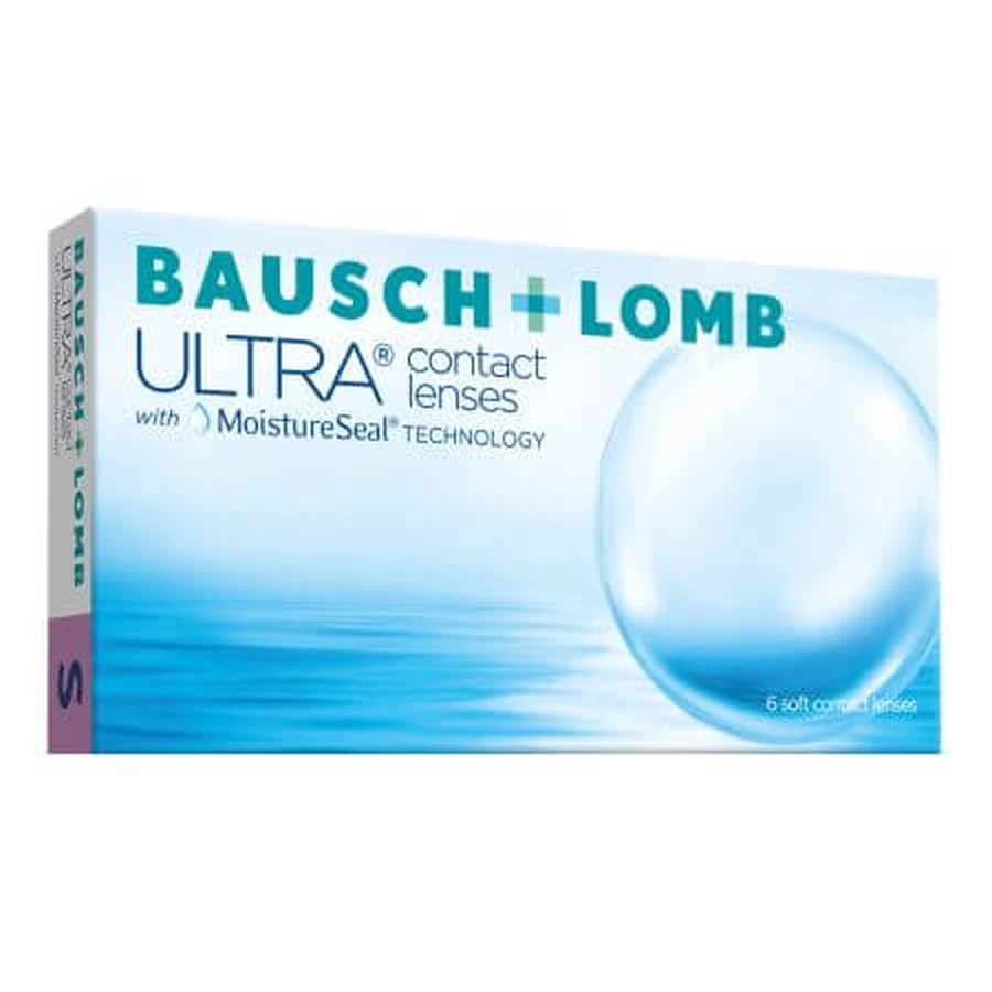 Contactlens -6,00 Moisture Seal Ultra, 6 stuks, Bausch Lomb