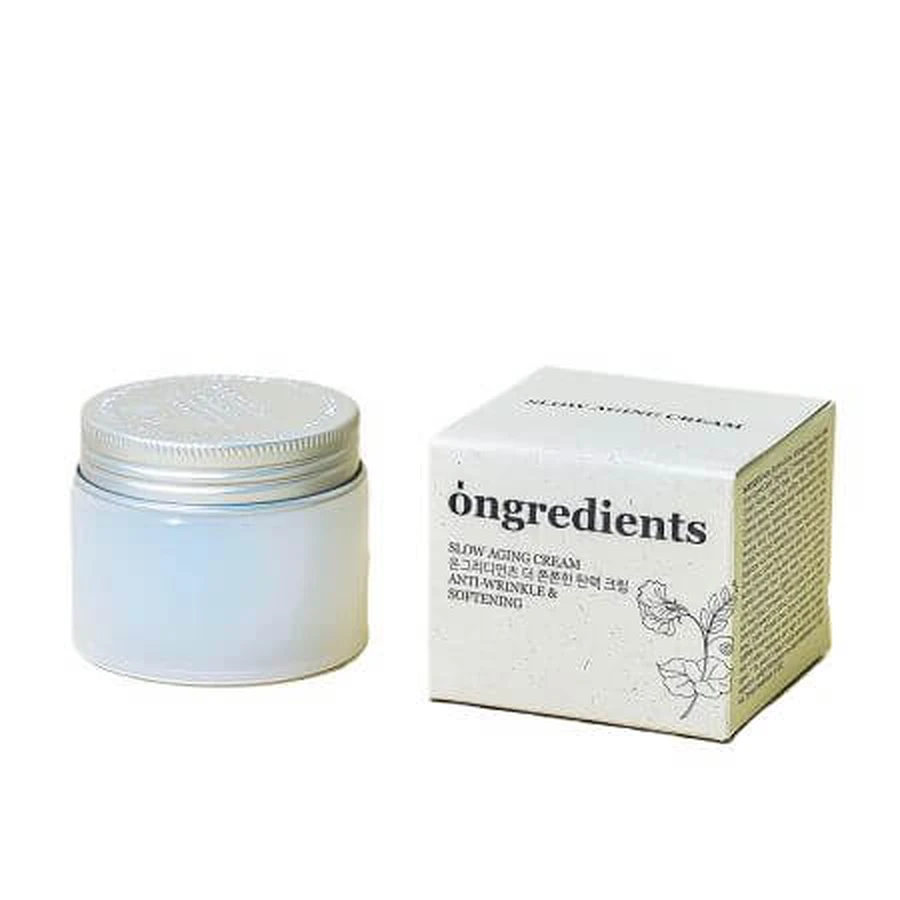 Crema idratante anti-età con estratto di fiori di pisello, 50 ml, ongredienti
