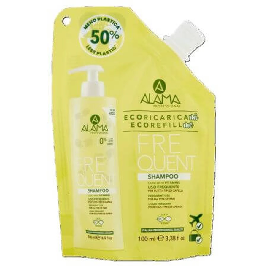 Refill Frequent Frequent Shampoo, 100 ml, Brass