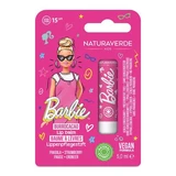 Lippenbalsem met SPF 15 en Aardbei Barbie, 5 ml, Naturaverde