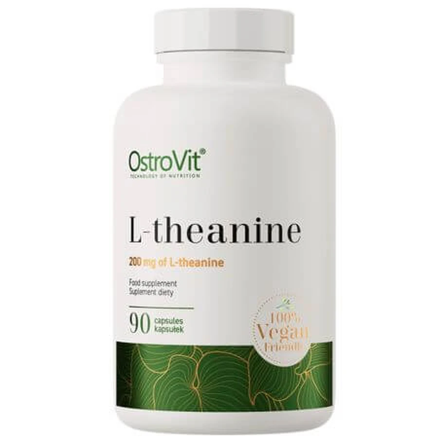 L-theanine, 90 capsules, OstroVit