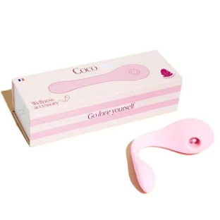 Appareil de stimulation intime Coco rose, 1 pièce, Puissante