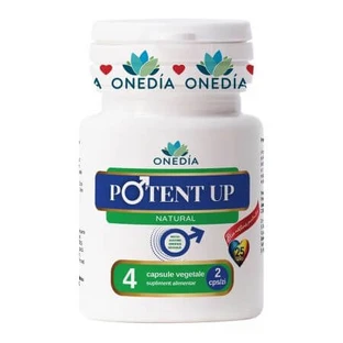 Potent Up, 4 vegetarische Kapseln, Onedia