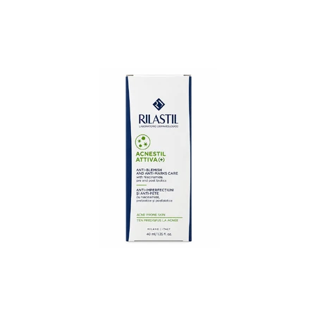 Rilastil Acnestil Crema ACTIV antiimperfecțiuni, 40 ml, Istituto Ganassini