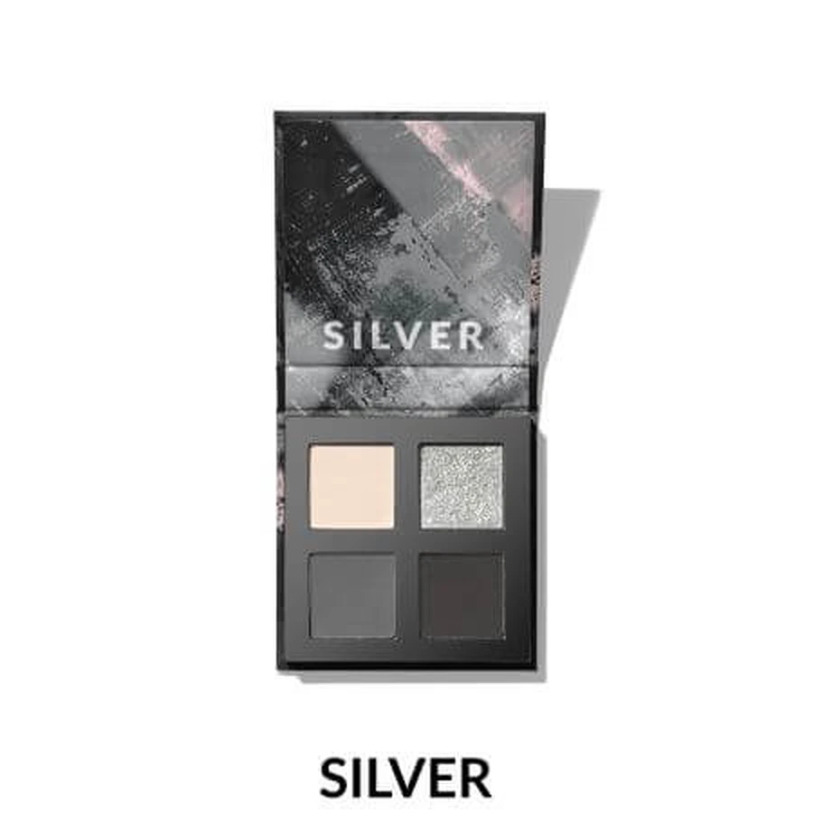 Paleta de sombras de ojos Silver Ultra Quad, 2,8 g, Avon