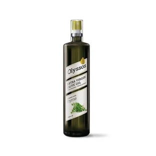 Extra vierge biologische olijfolie met tijmaroma, 200 ml, Olyssos