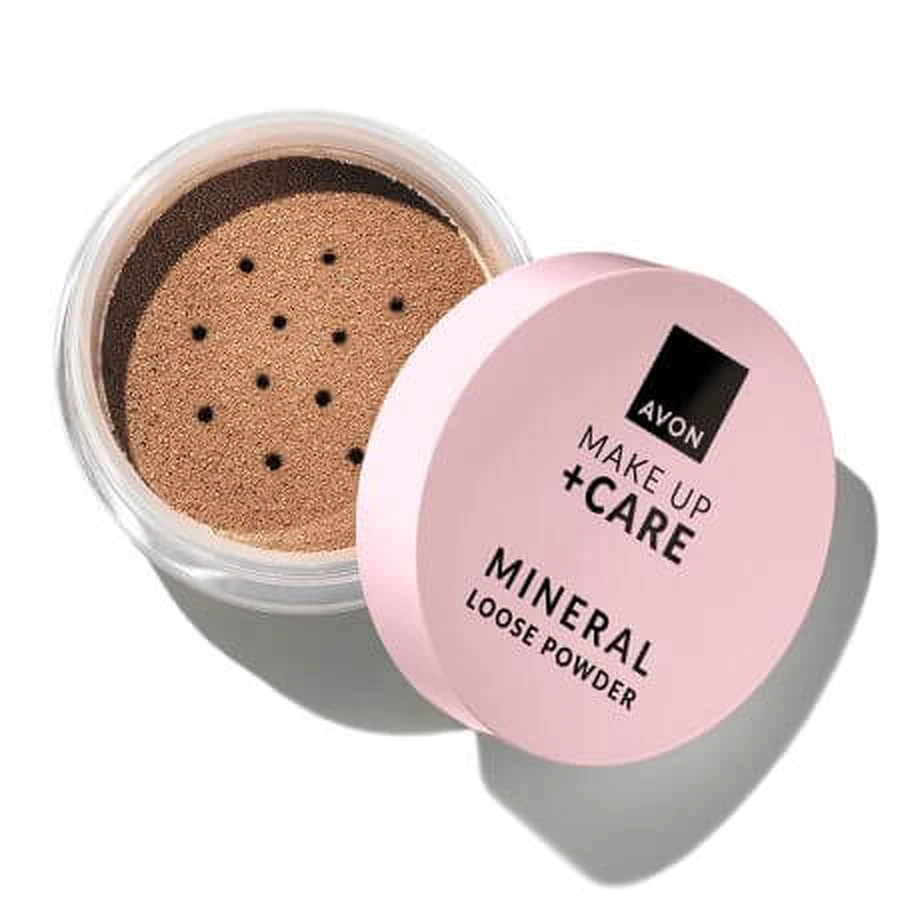 Mineraal Poeder Medium Diep Make-up + Verzorging, 6 g, Avon