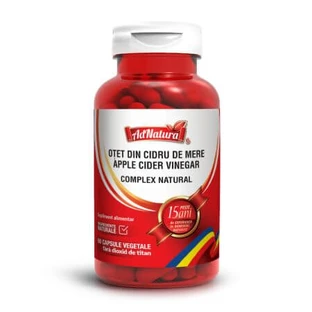 Apple cider vinegar, 60 capsules, AdNatura