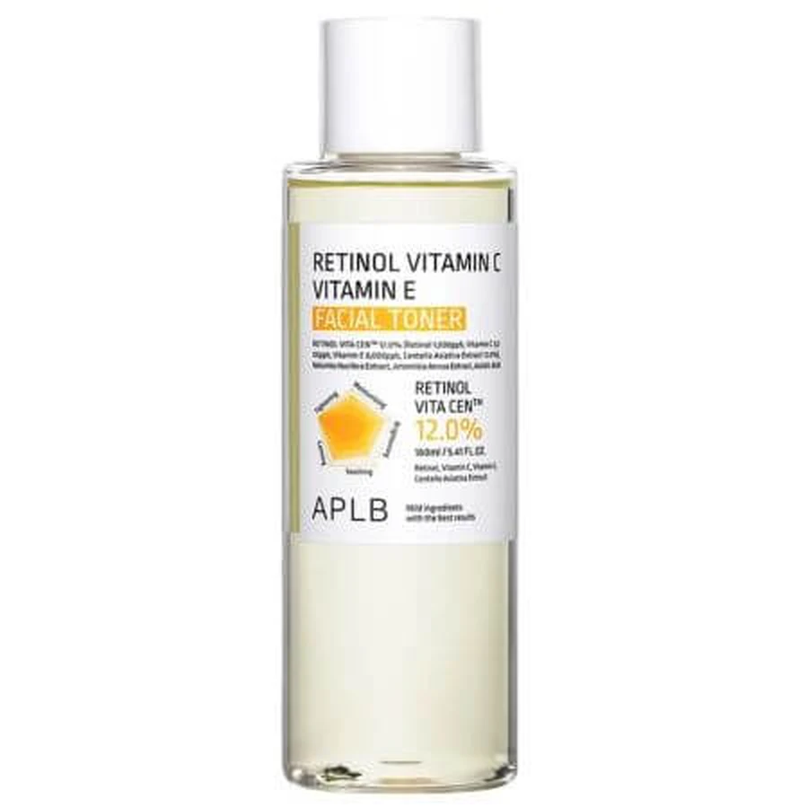 Gesichtswasser mit Retinol, Vitamin C und Vitamin E, 160 ml, Aplb