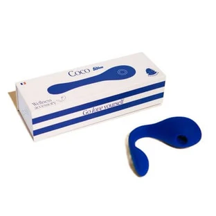 Coco blauw intiem stimulatie apparaat, 1 stuk, Puissante