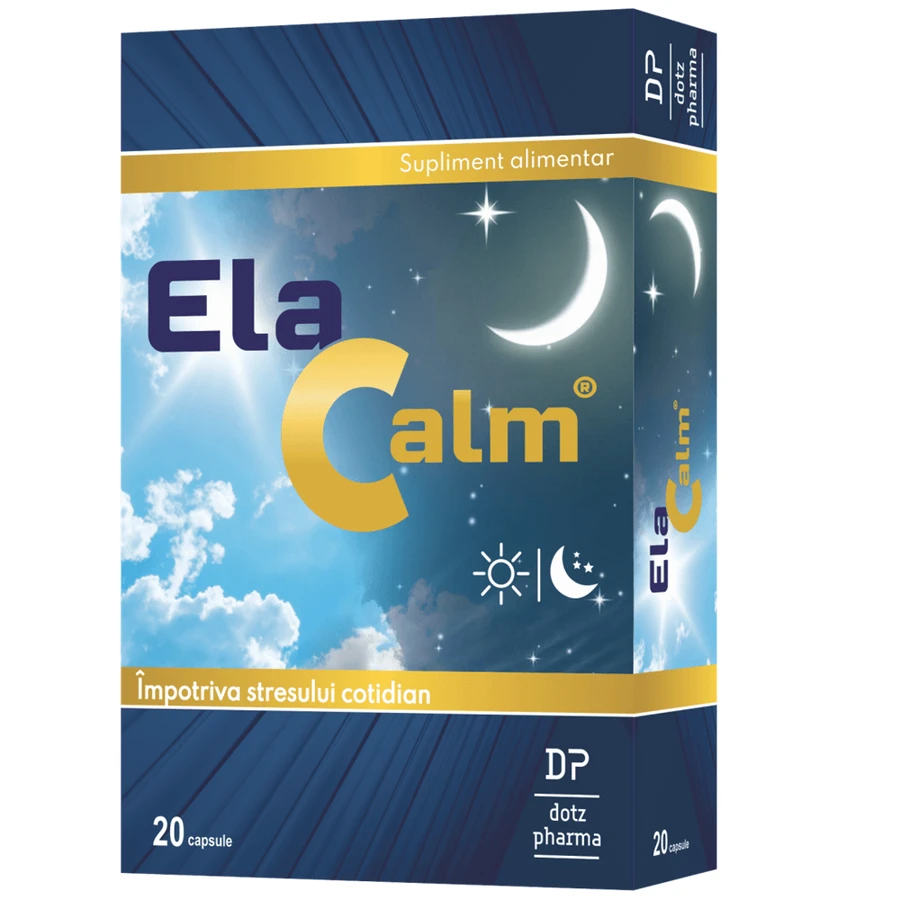 ElaCalm, 20 capsules, Dotz Pharma