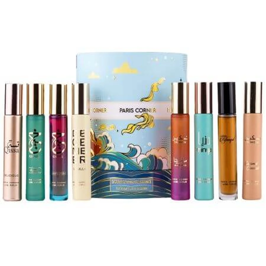 Discover Your Fragrance perfume pack, 8 x 15 ml, Paris Corner