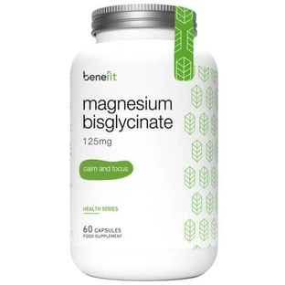 Magnesium Bisglycinate Health Series, 60 capsules, Benefit Nutrition