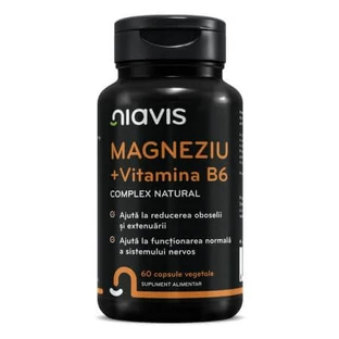 Magnesium + vitamine B6, 60 capsules, Niavis