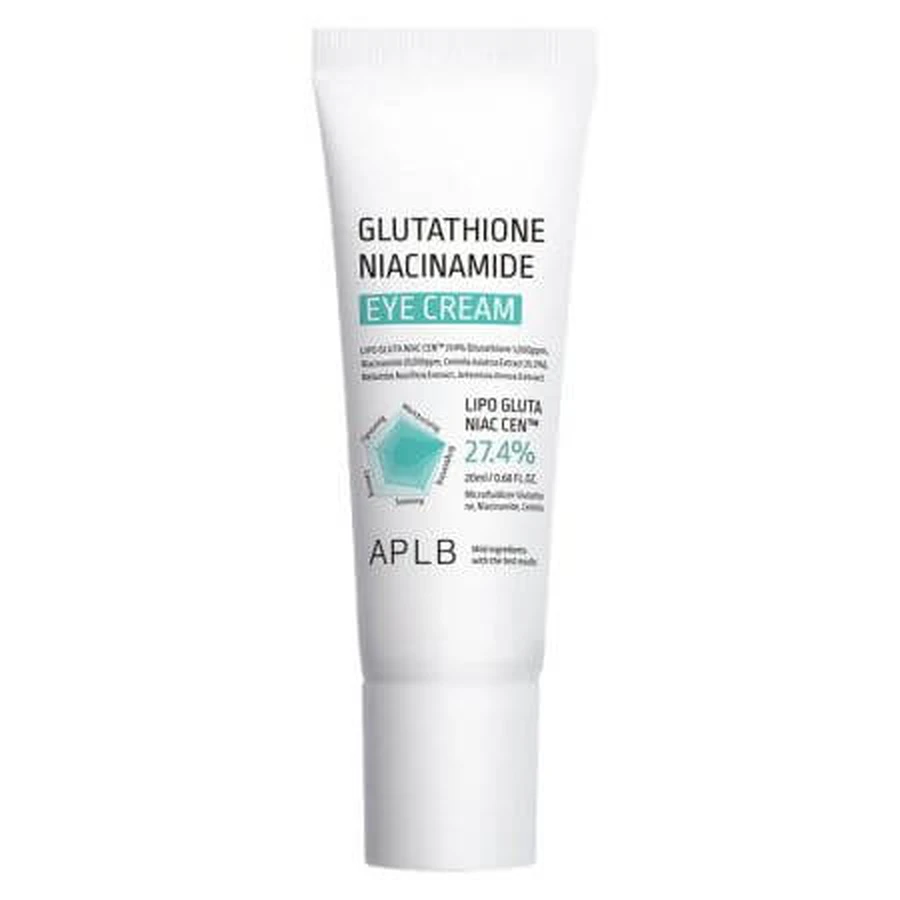 Anti-Aging-Augencreme mit Glutathion und Niacinamid, 20 ml, Aplb