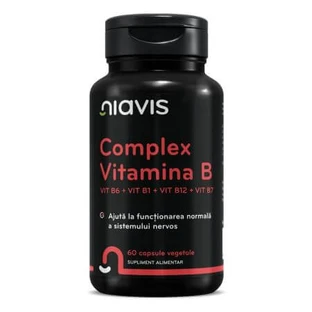Vitamin B Complex, 60 capsules, Niavis