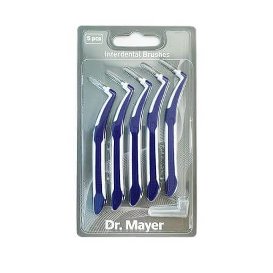 Interdentalbürsten L, 1,2 mm, DRM-S362L, Violett,, 5 Stück, Dr.Mayer