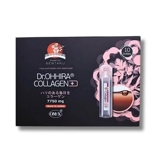 Kollagen-Fläschchen mit Anti Age Kollagen mit OM-X, 10 Stück, Dr. Ohhira