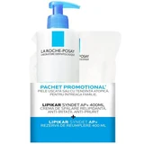 La Roche-Posay Lipikar Syndet AP+, 400 ml + Recambio, 400 ml, La Roche-Posay Crema lavante ultrasuave para pieles secas con tendencia atópica
