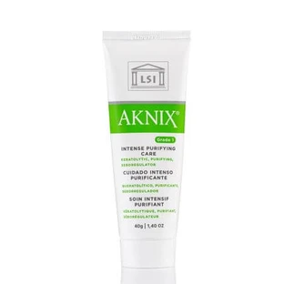 Crema facial purificante Aknix, 40 g, Life Science Investments