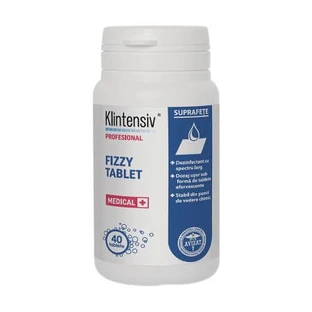 Fizzy Effervescent Chlorigene tablets, 40 tablets, Klintensiv