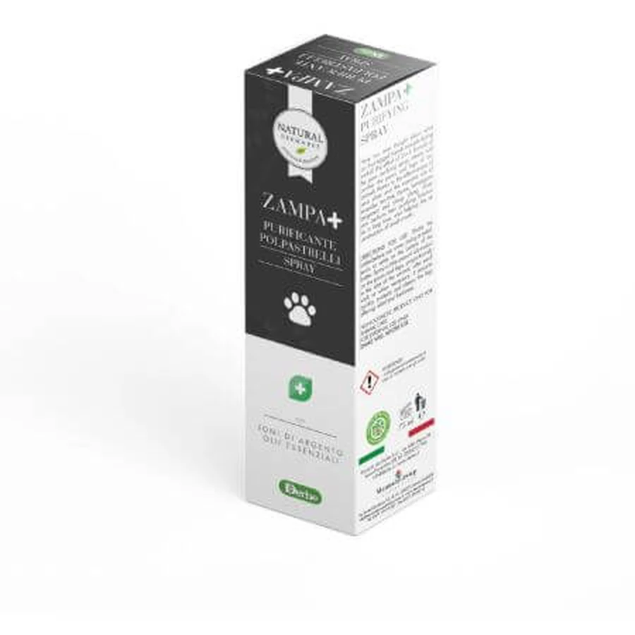 Spray hygiénisant pour les pattes, 75 ml, Natural Derma Pet