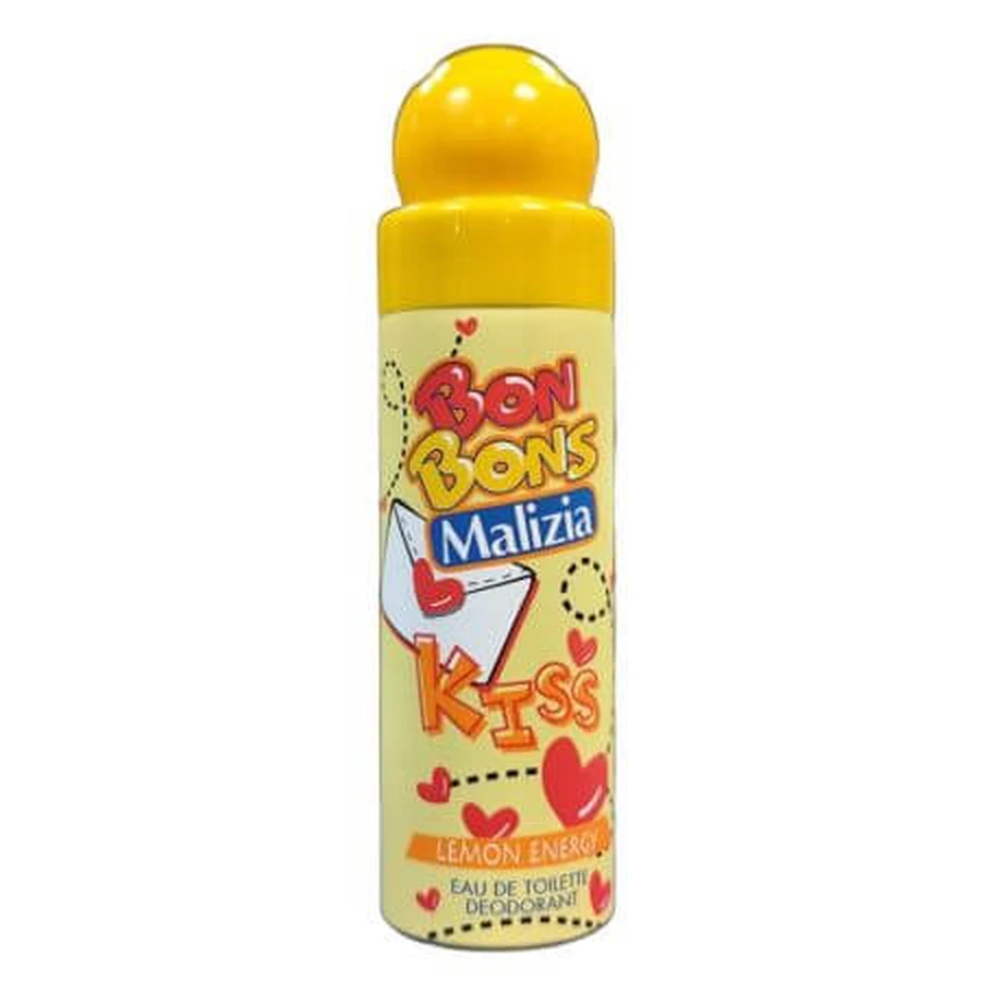 Déodorant Spray Lemon Energy Bon Bons, 75 ml, Malizia