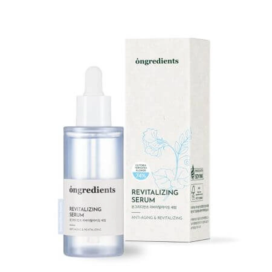 Revitalizing serum with pea flower extract, 50 ml, ongredients